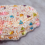 Ice Cream Shaped Rhinestone Clutch