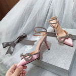 Giselle Bow Rhinestone Heel