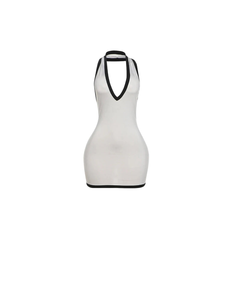 Contrast Edge Halter Mini