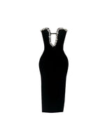 Diamante Midi Dress