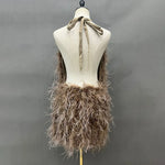 Feather Backless Mini