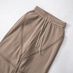 Nova Zipper Wide-Leg Sweatpant