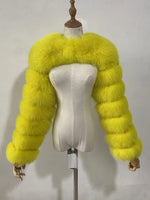 Yessy Faux Fur Bolero