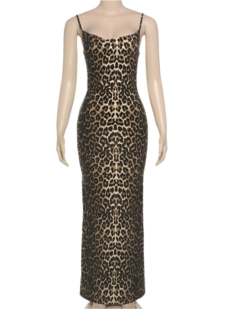 Maleni Leopard Maxi