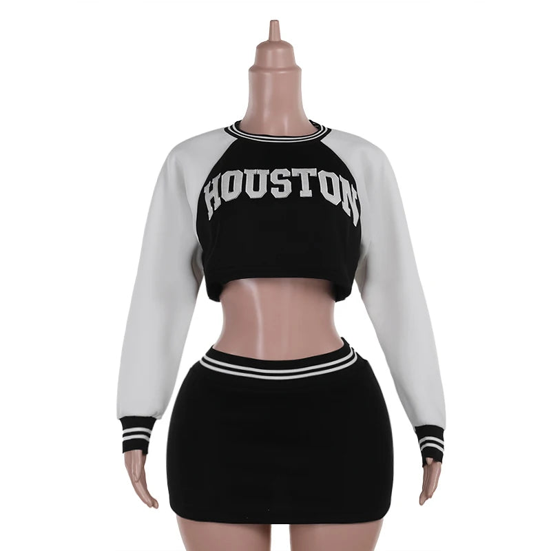 Houston Tennis Skirt Set