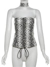 Serpentine Corset Top