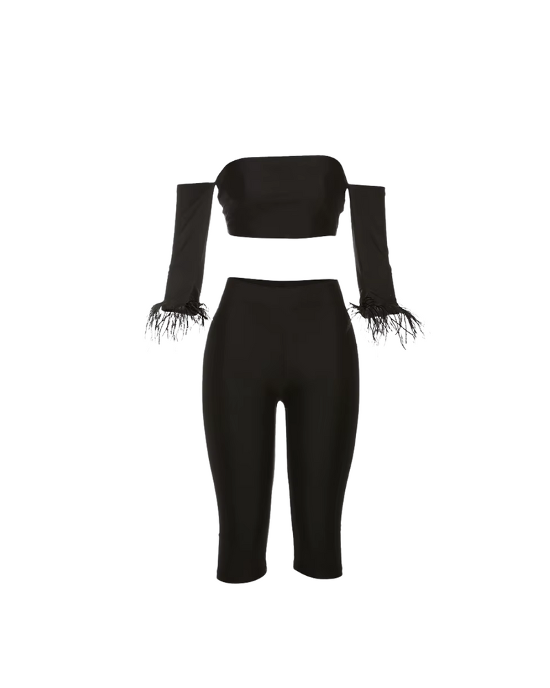 Feather Luxe Two Piece