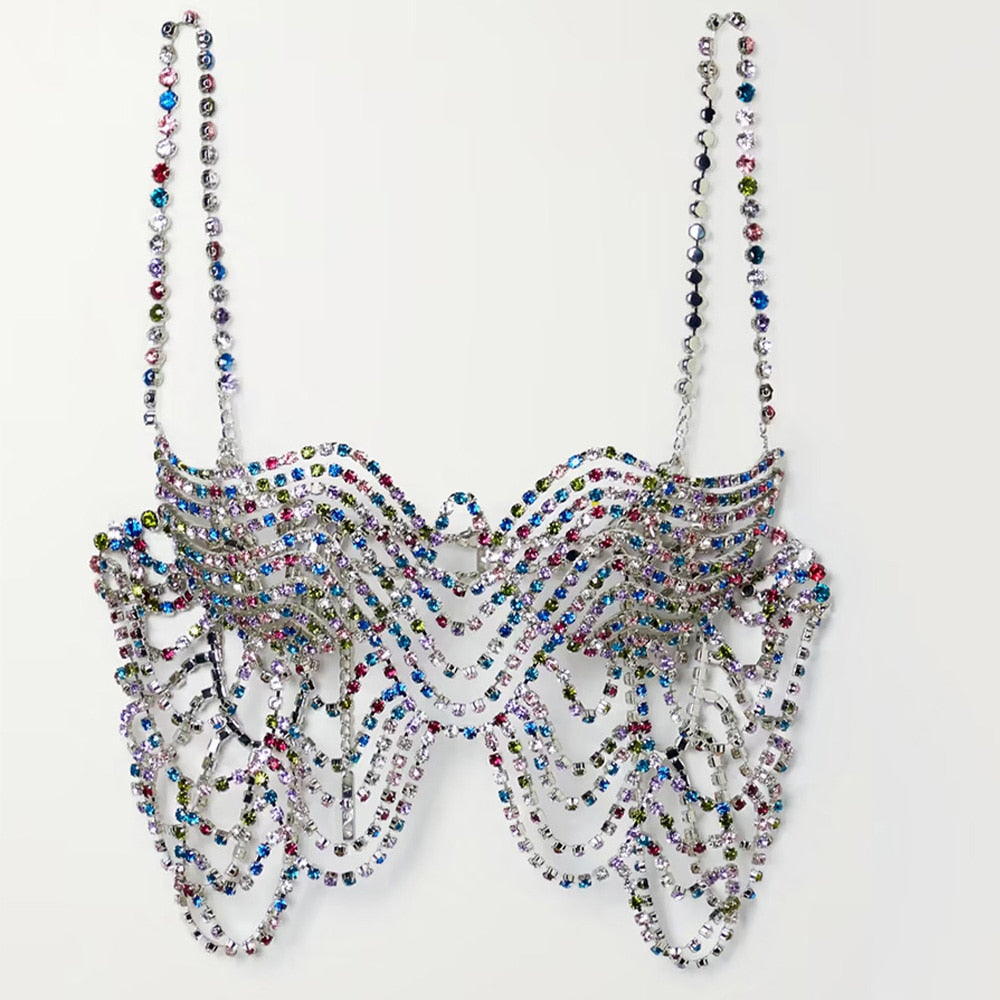 Allia Rhinestone Bra